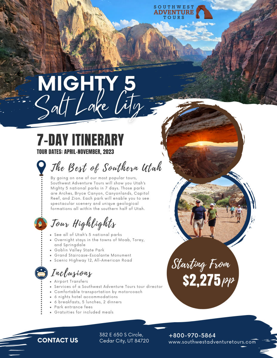 Mighty 5 Large Group Tour