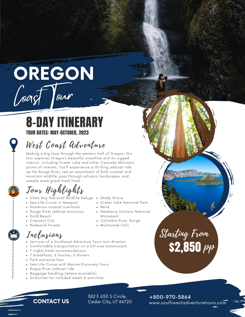 Oregon Coast Large Group Tour