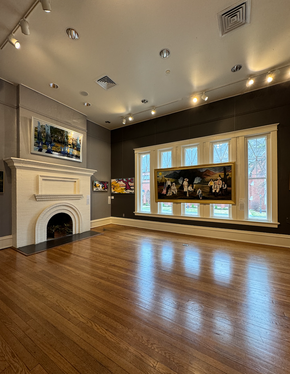 paintings at carnegie visual arts center