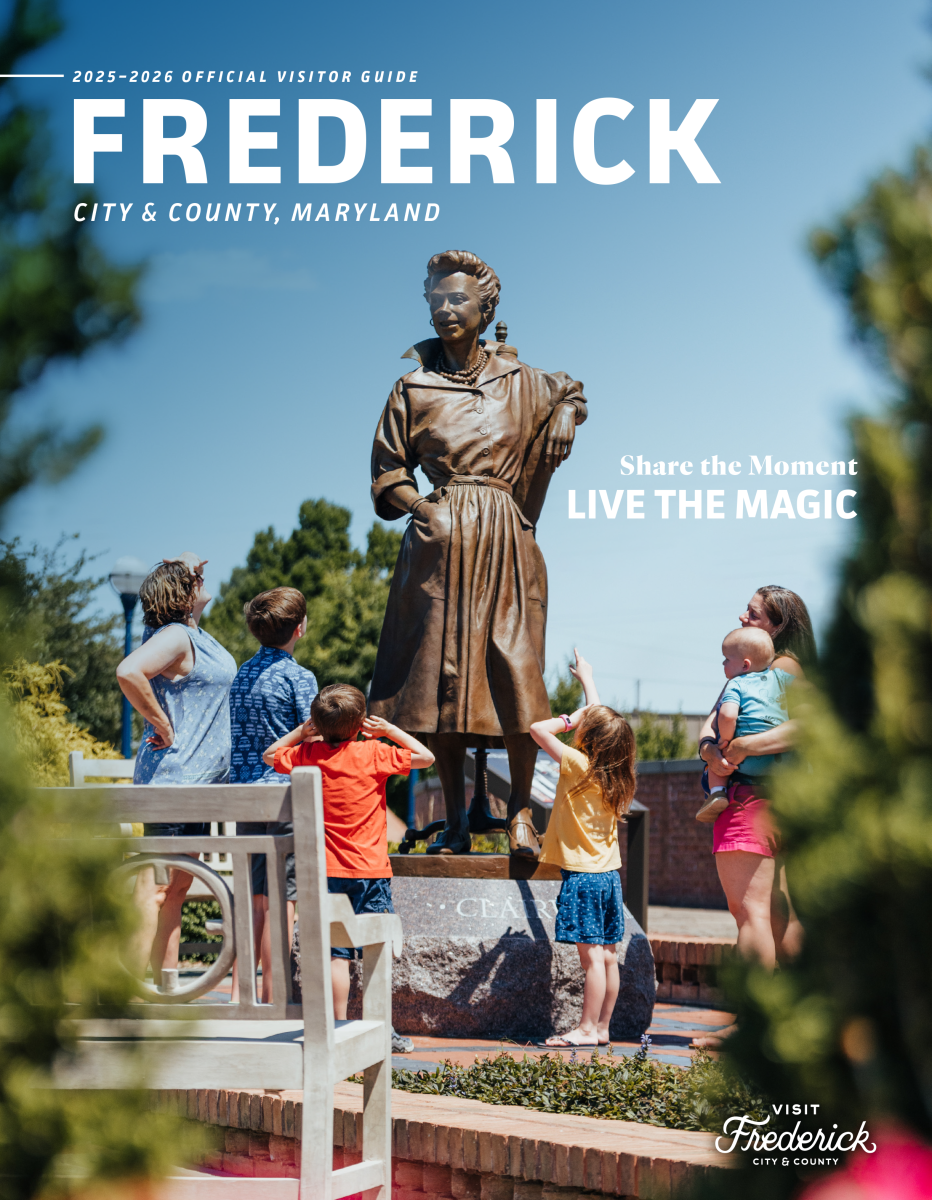Cover of the 25/26 Frederick Visitor Guide