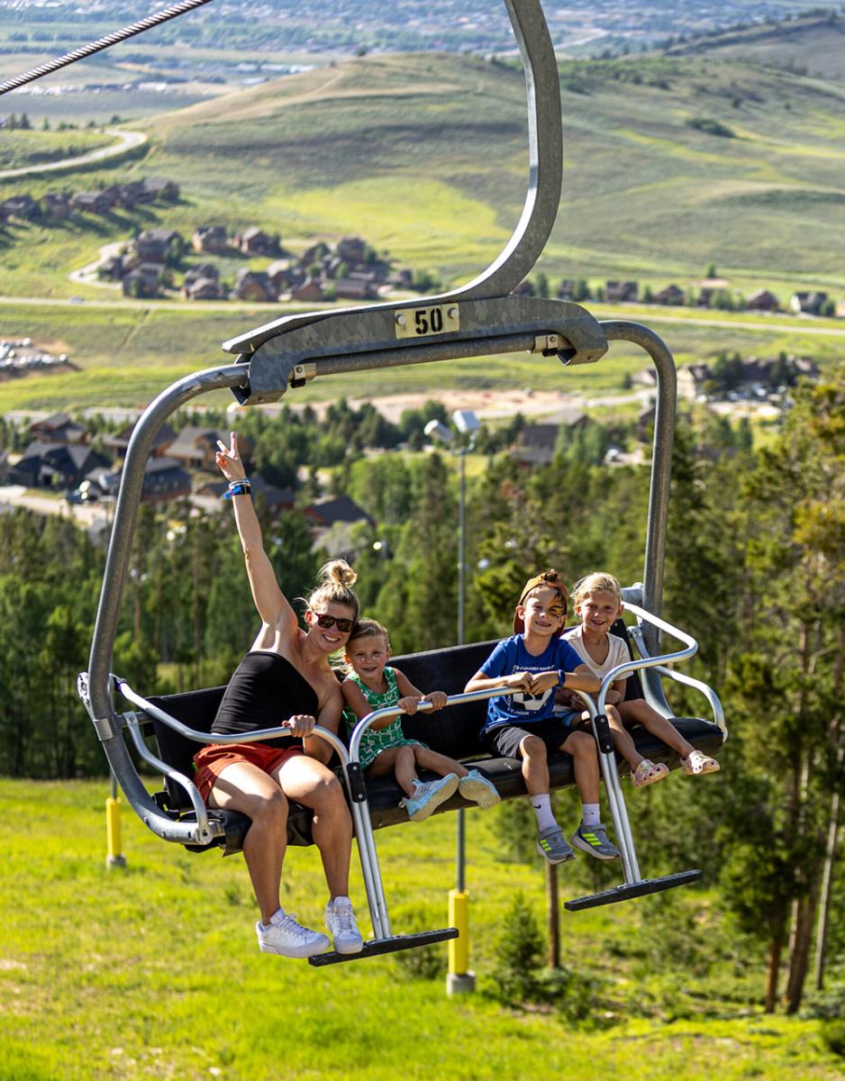Granby Ranch Scenic Chair Lift Ride - Granby, Colorado