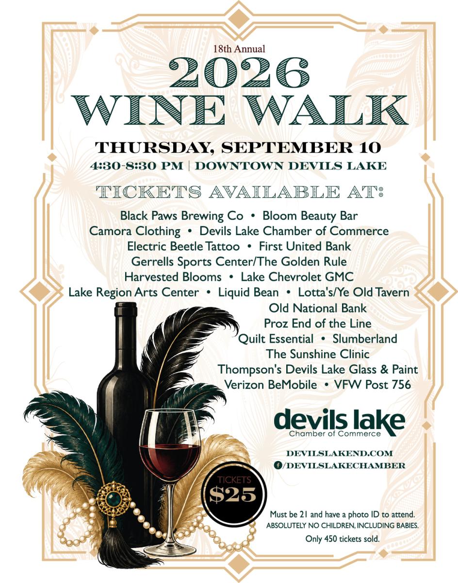 2026 Wine Walk Poster