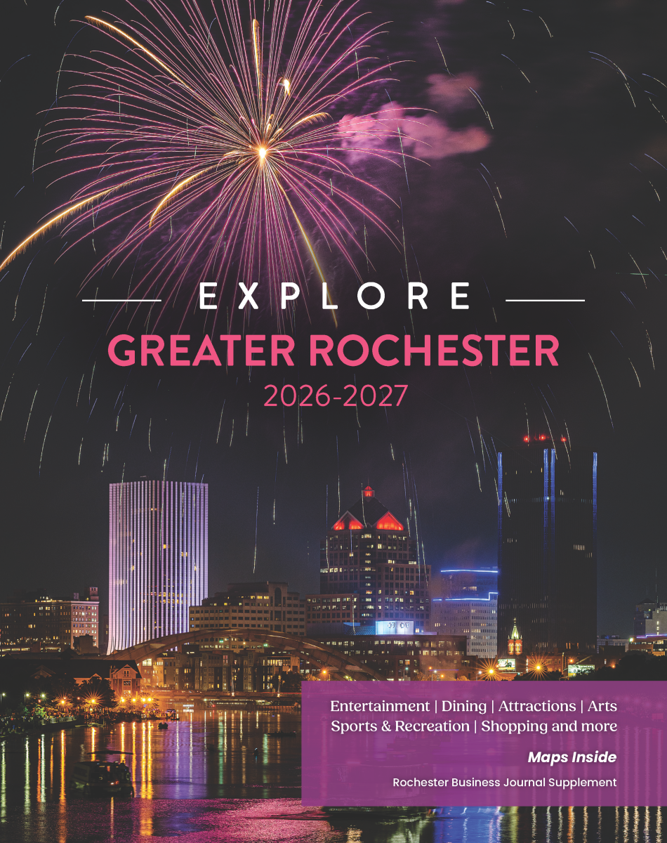 Cover photo of the Explore Greater Rochester Visitors Guide