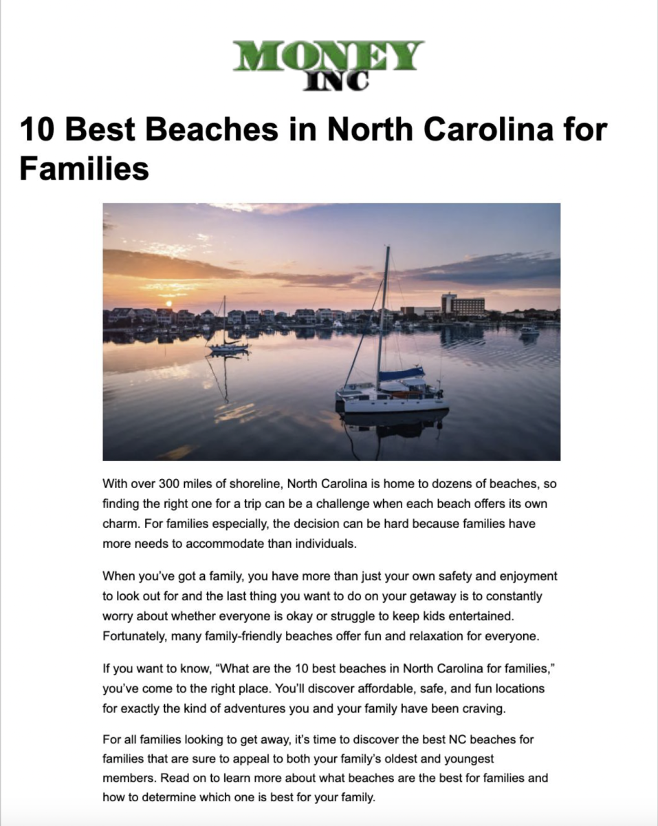 Money Inc Best Beaches for Families Cover