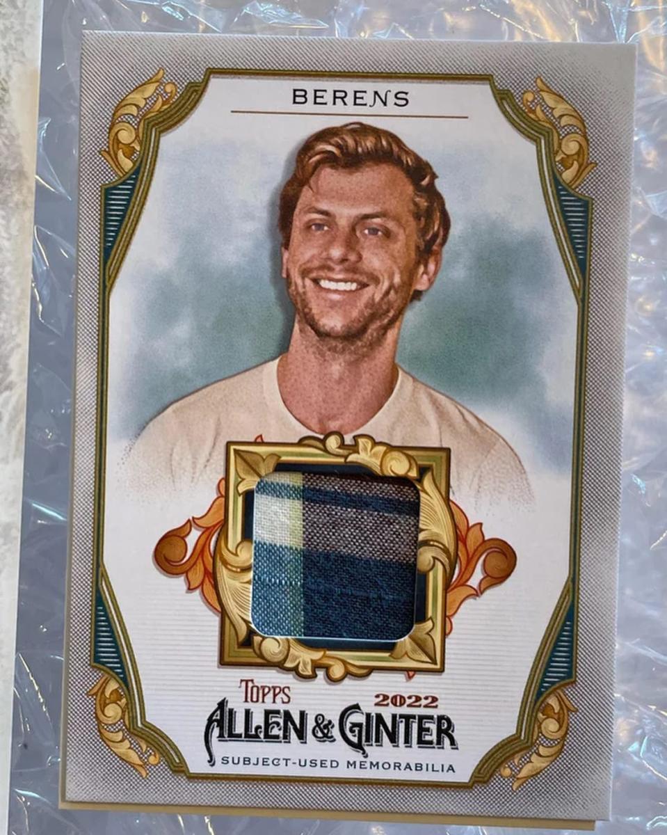 Charlie Berens Topps Card