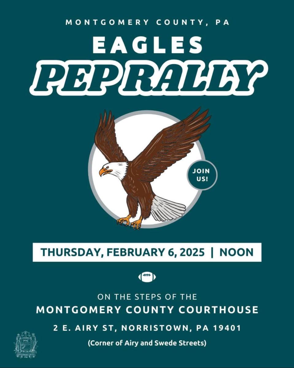 Eagles Pep Rally Courthouse Ad