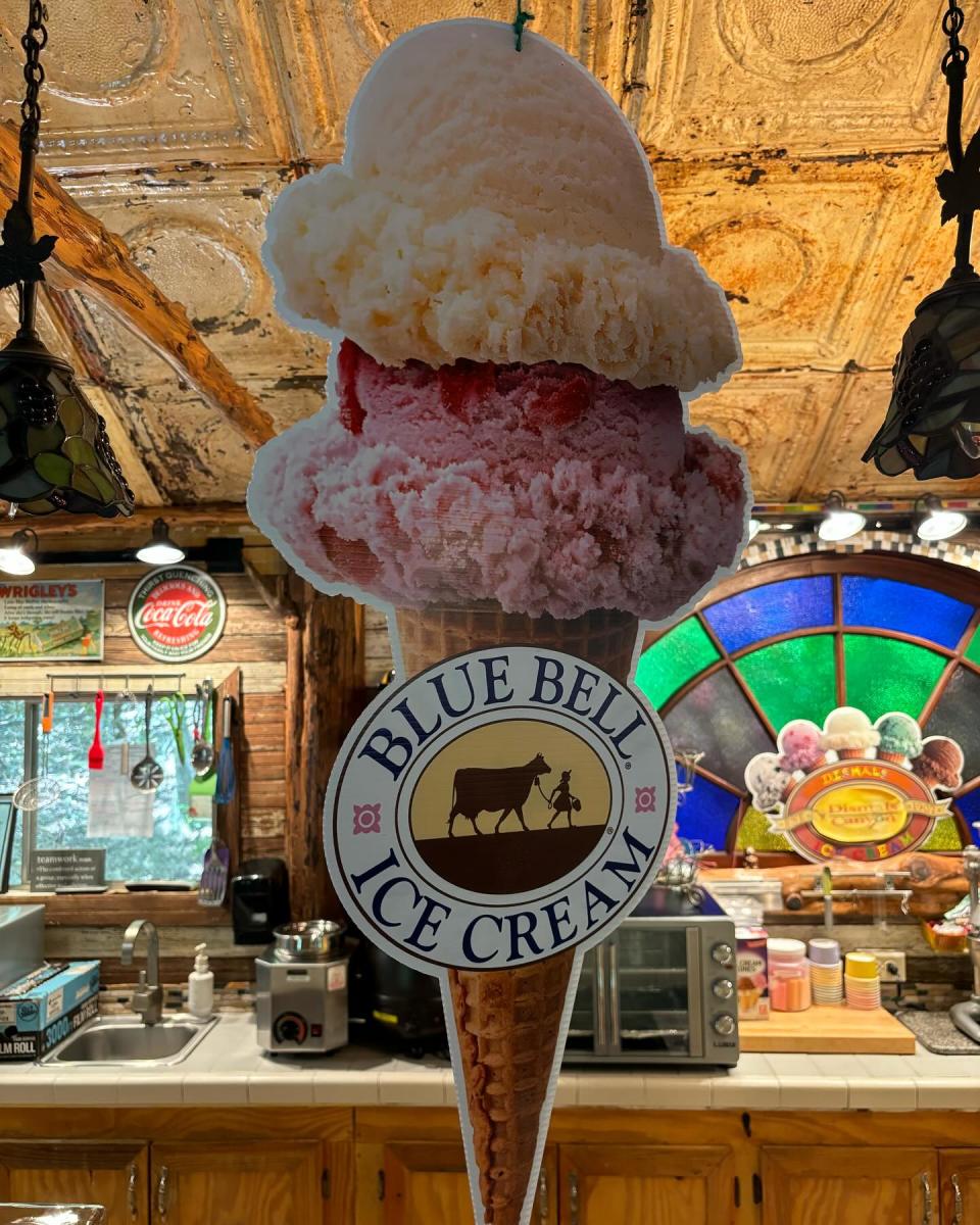 dismals canyon ice cream counter and soda fountain