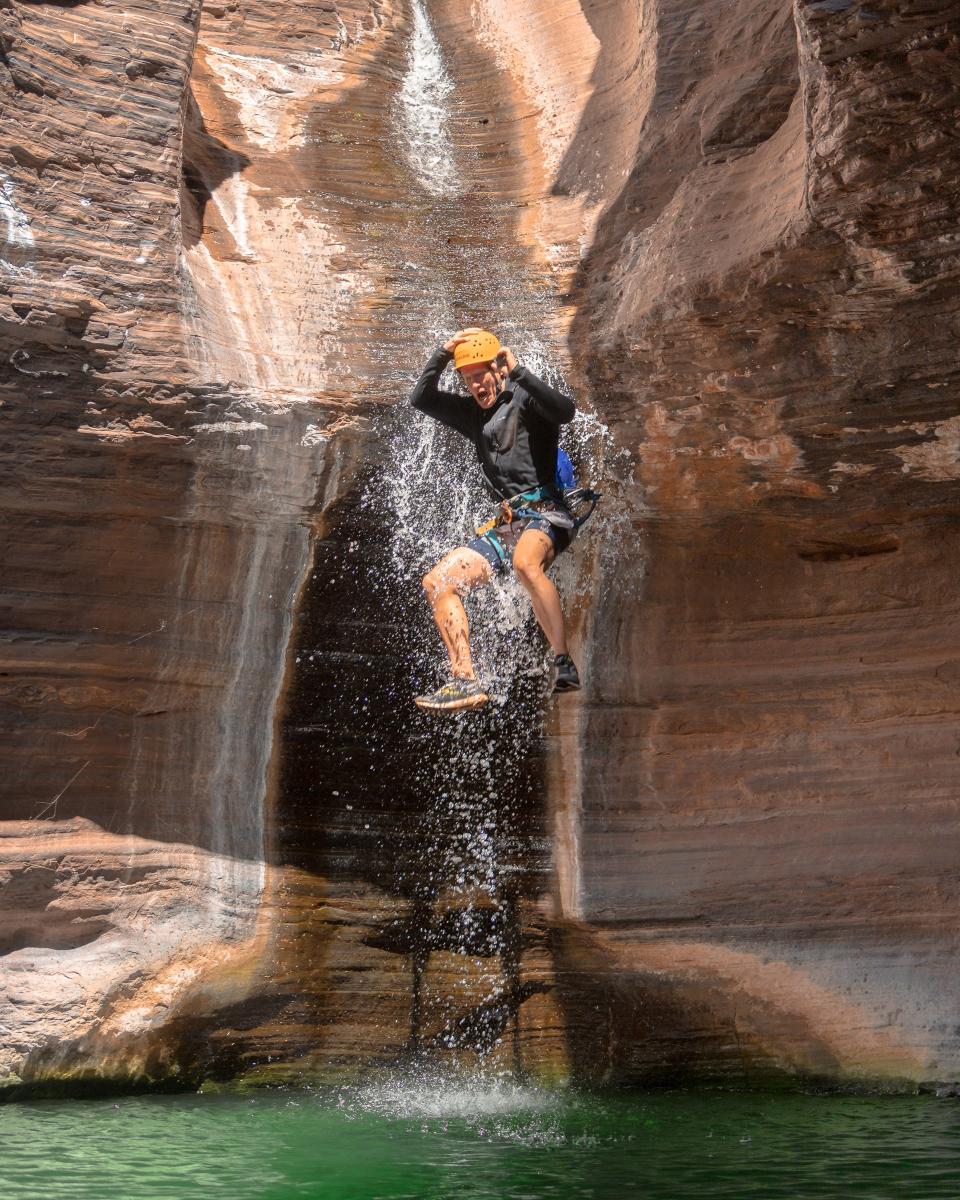 Canyoning with Spacechameleon Adventure Co in Karijini National Park