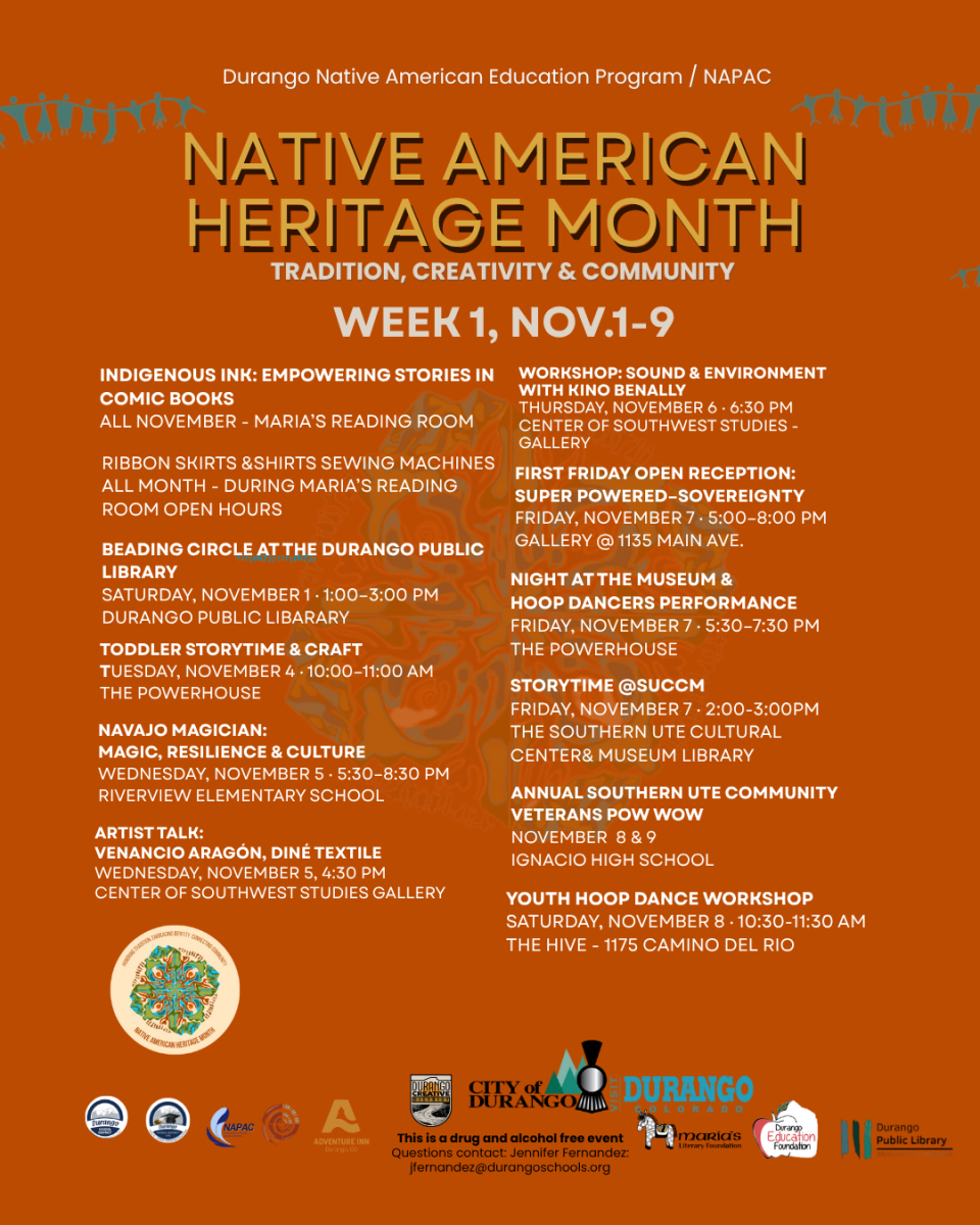 Native American Heritage Month Calendar