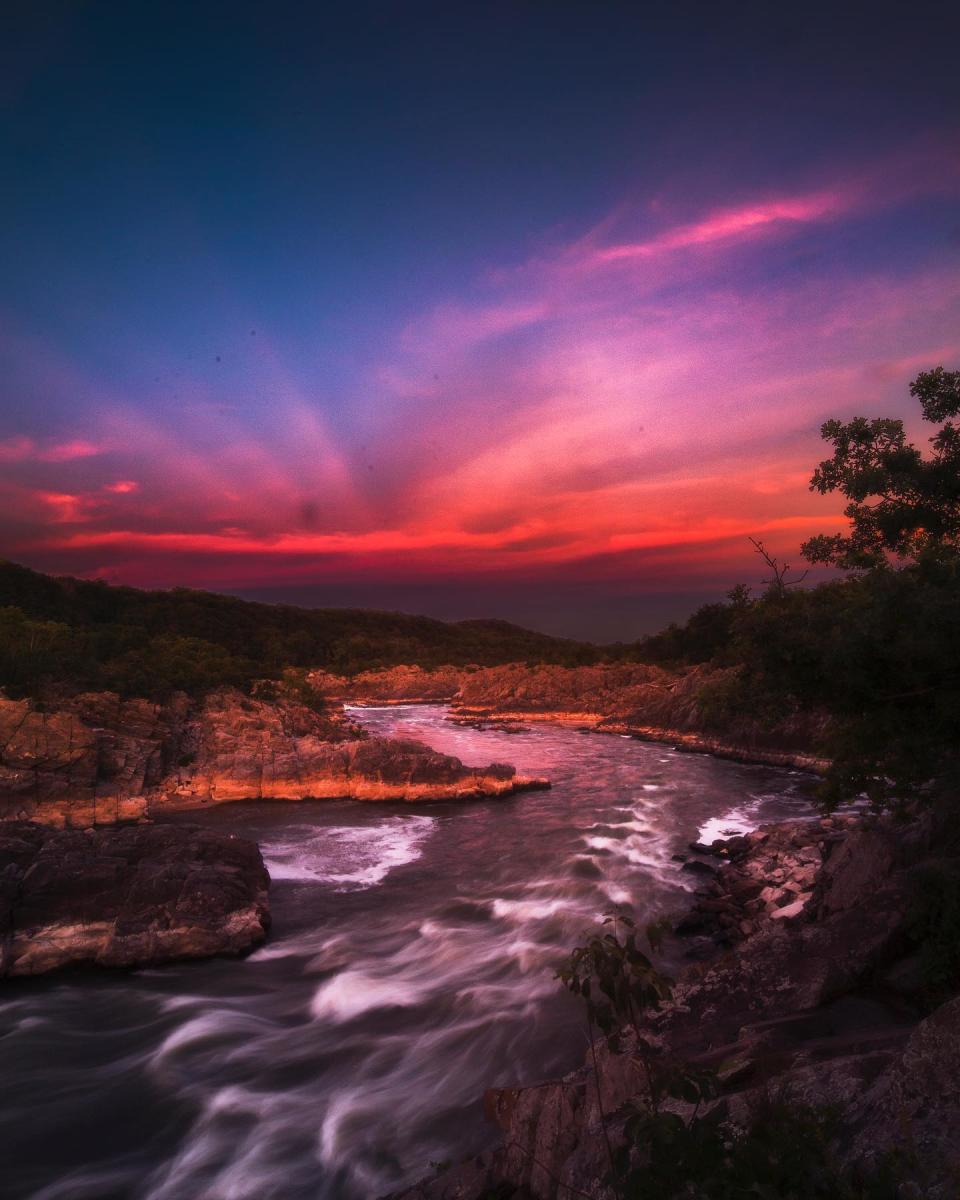 Great Falls National Park - Sunset - @karzunn