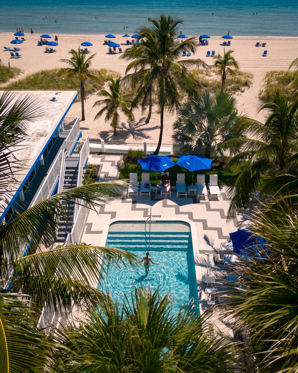 Ariel View Of Plunge Beach Resort