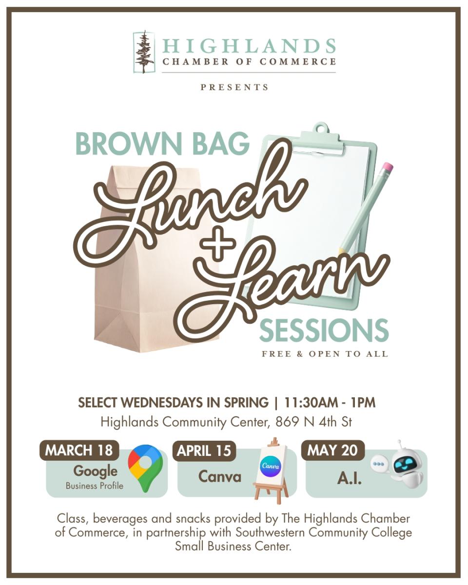 Lunch and Learn FLyer