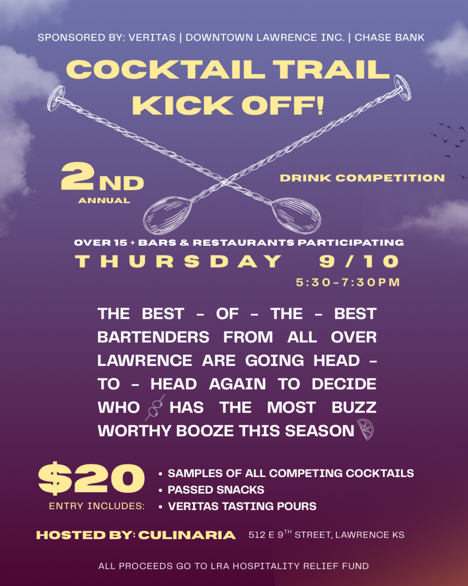 Promotional image for 2026 Cocktail Trail Kick Off event