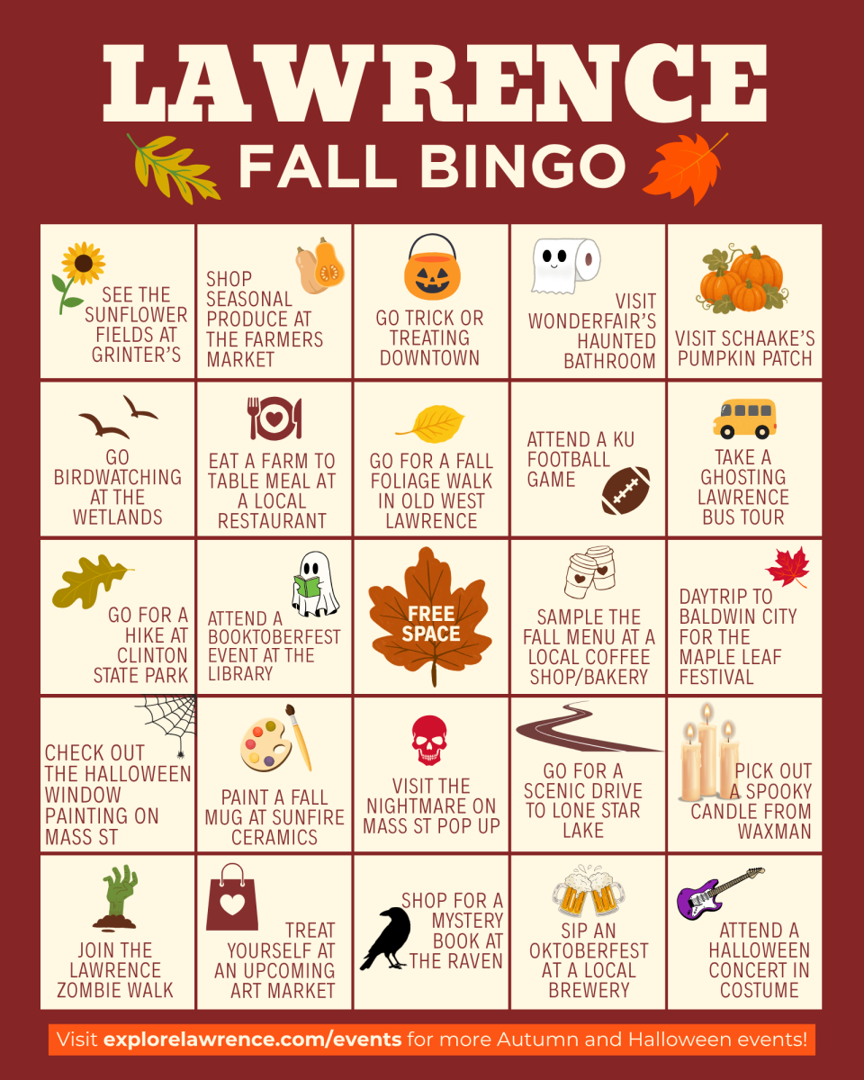 Lawrence Fall Bingo
