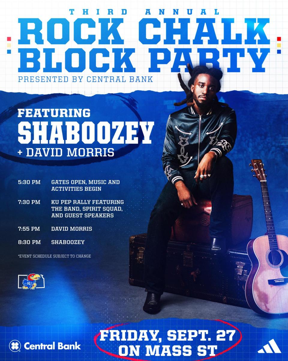 Shaboozey Rock Chalk Block Party