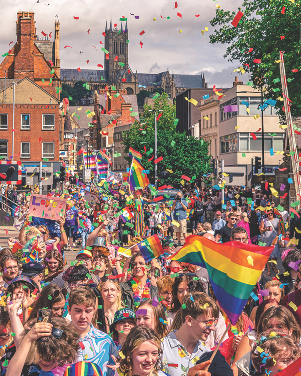 Image shows a picture of Lincoln Pride.