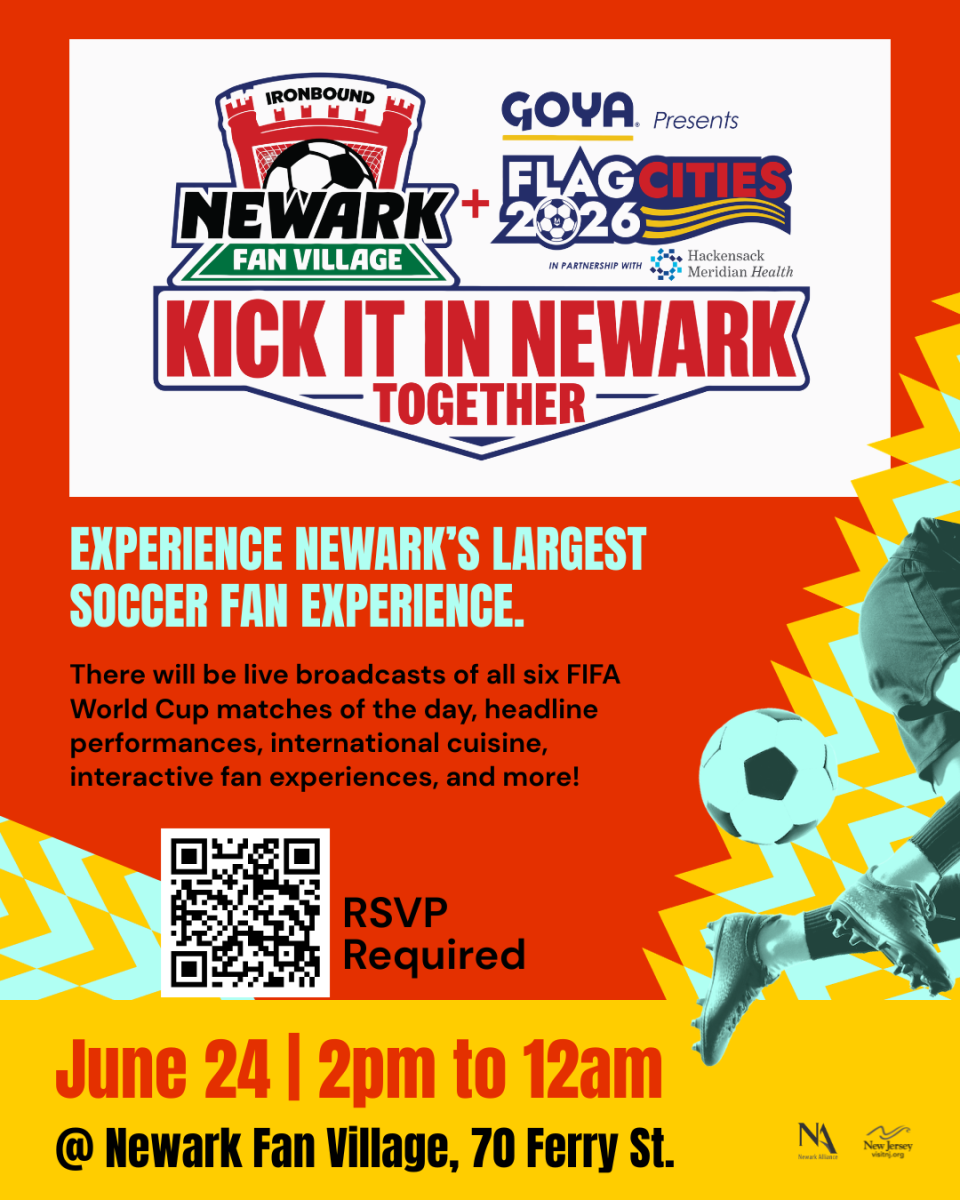 Newark Fan Village x Flag Cities flyer