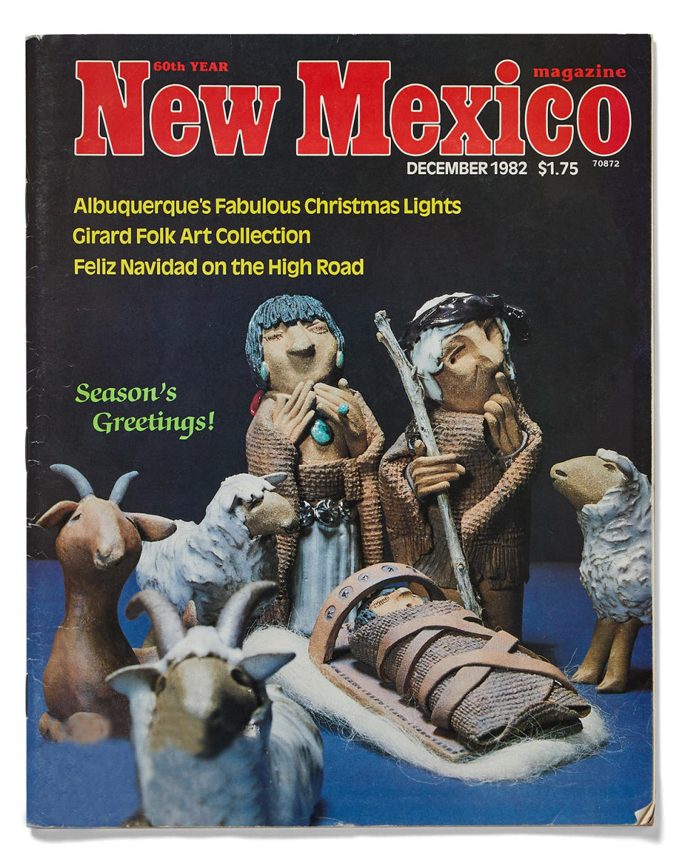 Cover of the December 1982 New Mexico Magazine.