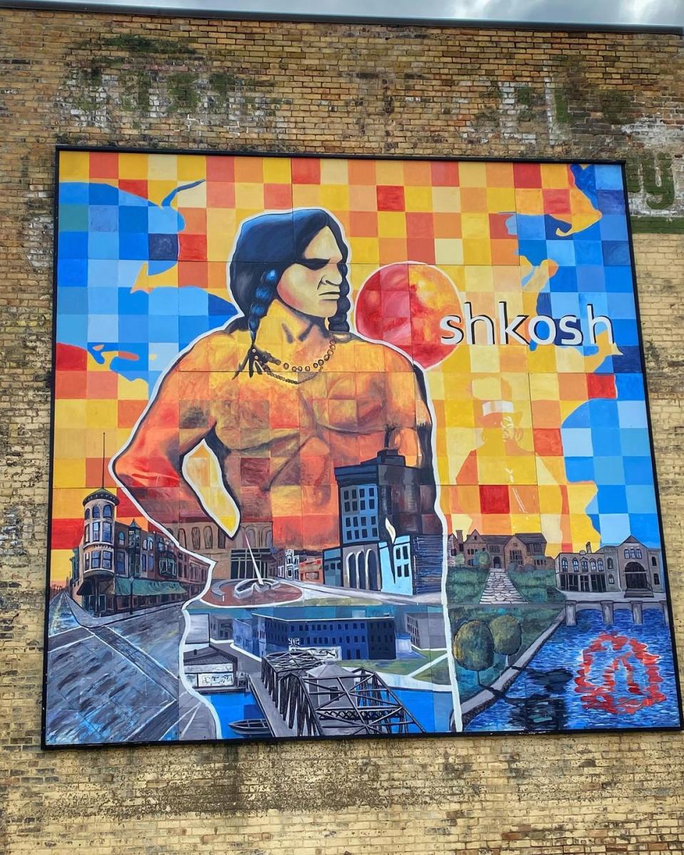 Chief Oshkosh Mural