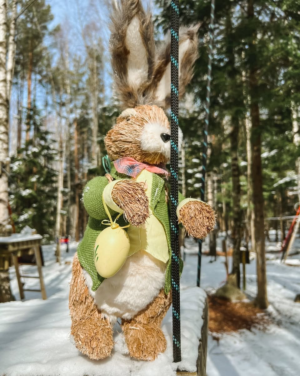 Påskekanin på Klatring på Grensen