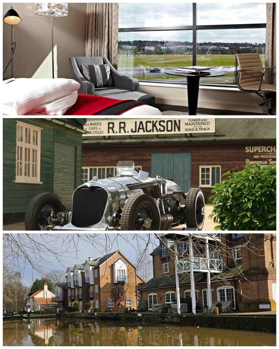 Brooklands Hotel near Weybridge - out and about around Weybridge