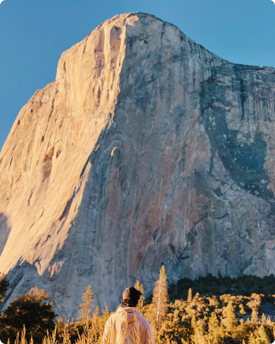 Admiring Half Dome