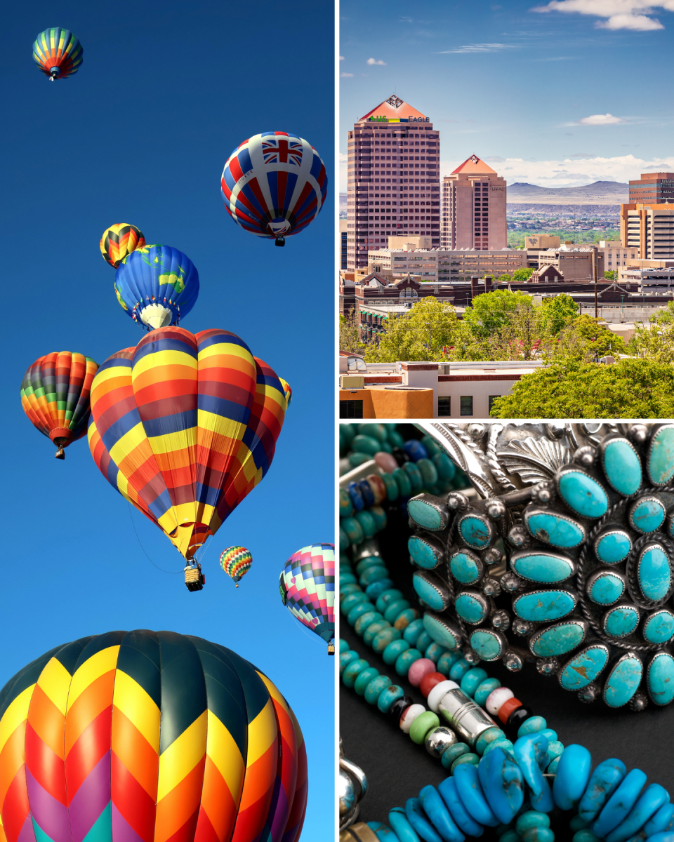 Balloon and Old Town