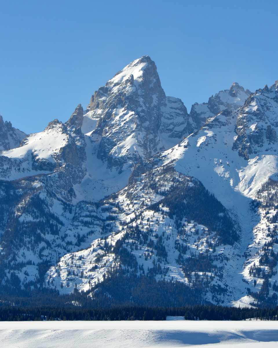 Grand Tetons Snow