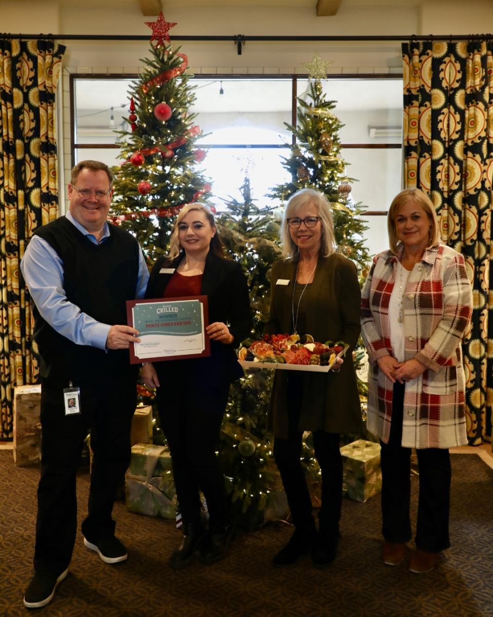 Ponte Vineyard Inn 1st Place Decorating Contest 2024