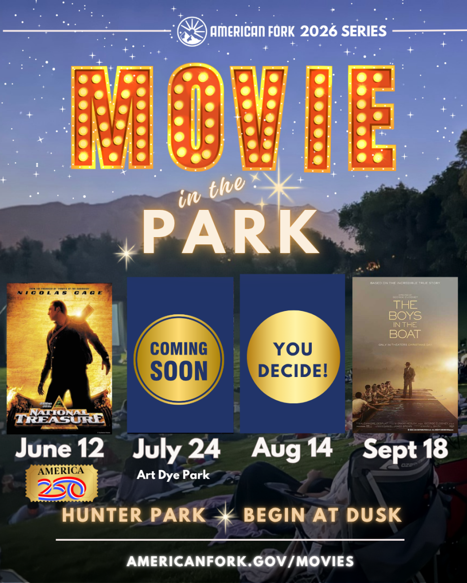 Movies in the Park- American fork 2026