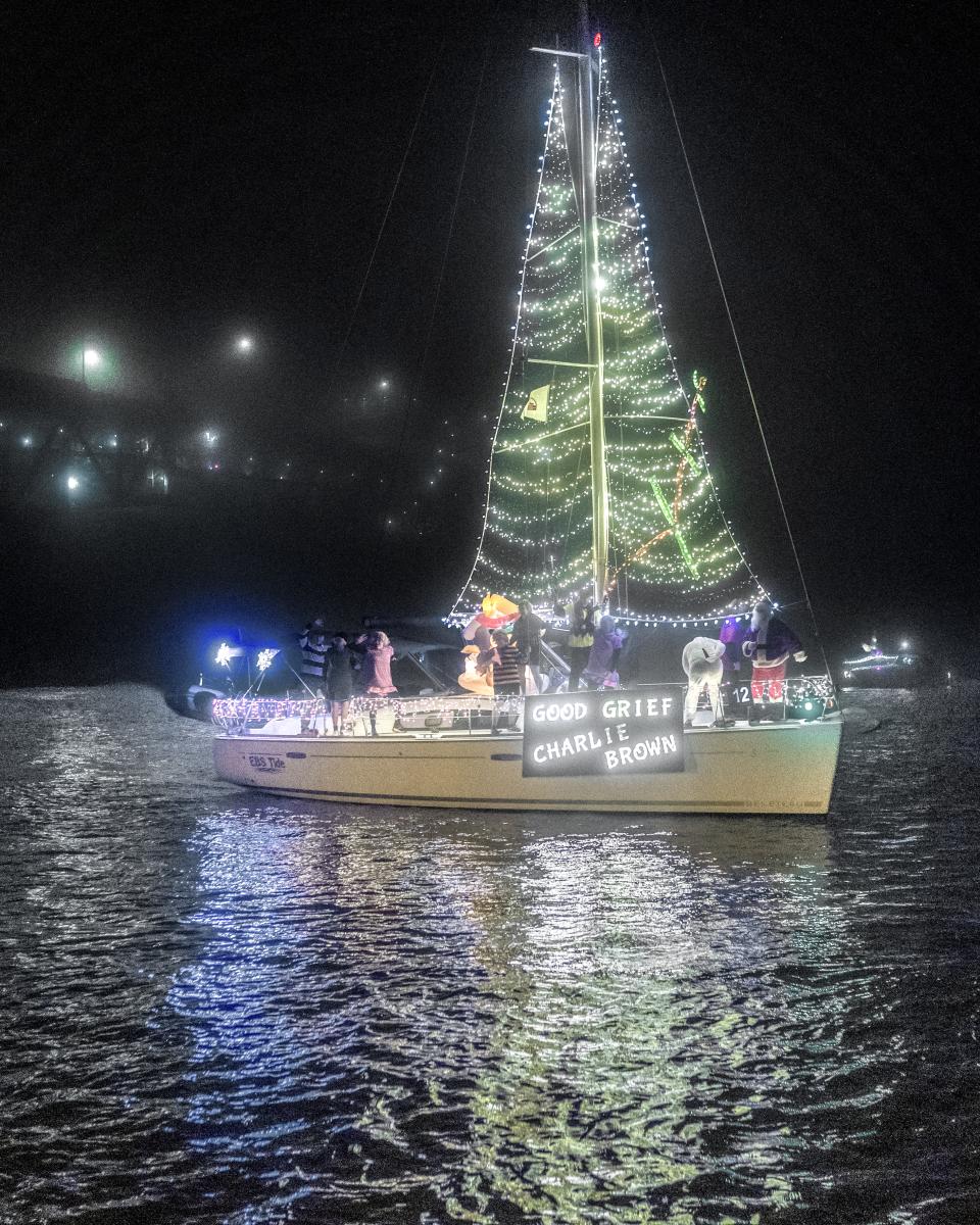 Holiday Winter Sean Smith Lighted Boat Parade