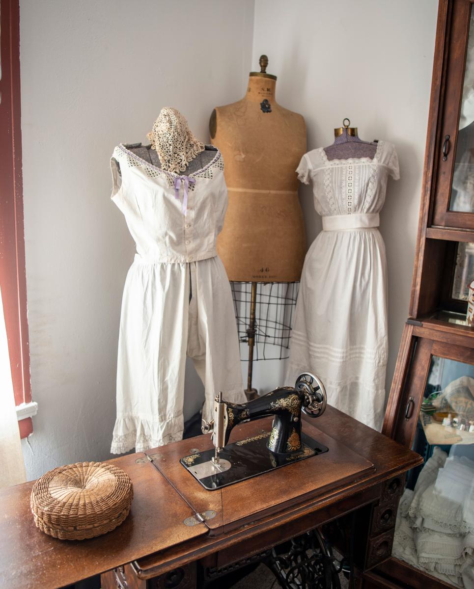 A Harvey House Museum exhibit.