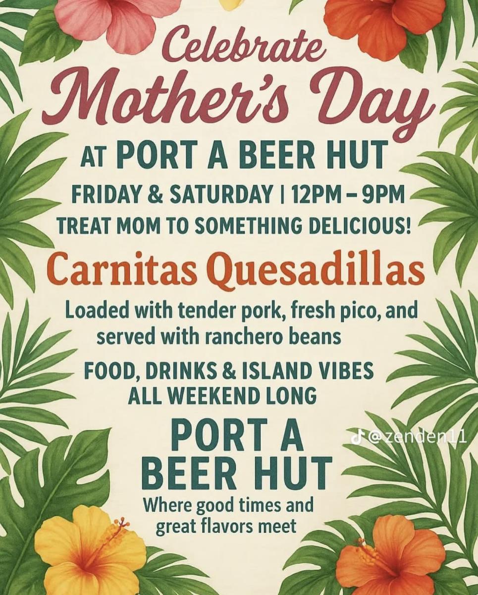 Beer Hut Mothers day