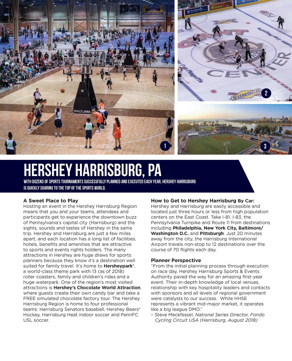 Sports Planning Guide: Hershey Harrisburg