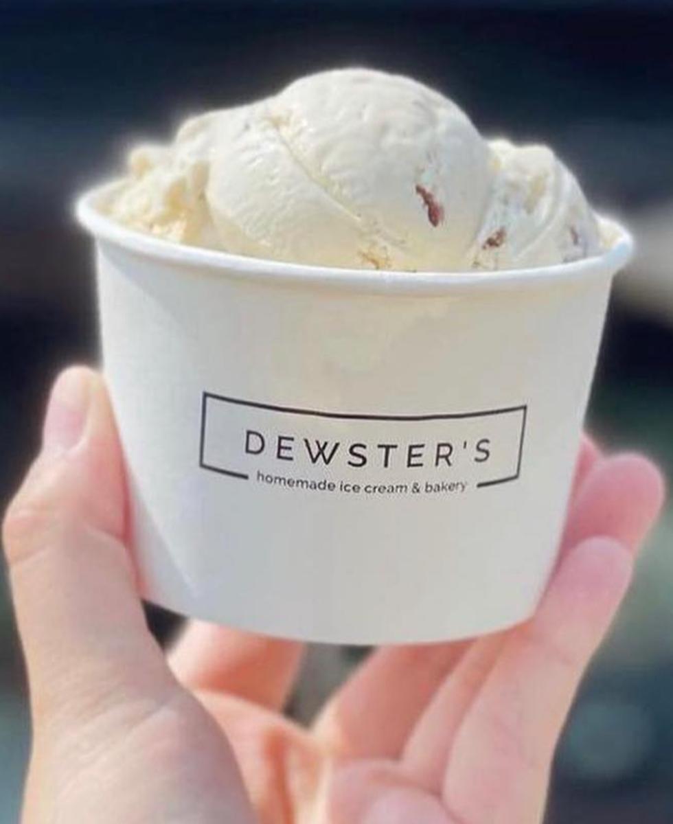 homemade ice cream from Dewster's