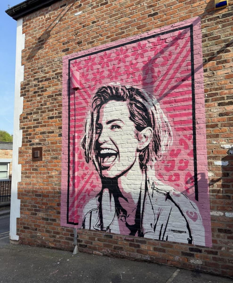 Sarah Harding Mural Stockport