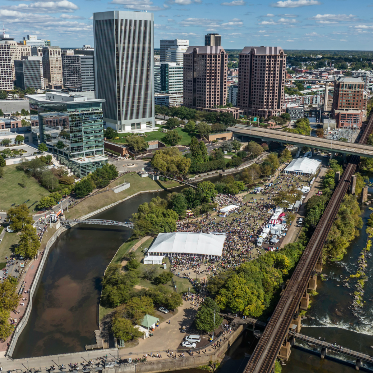 5 Reasons To Hold Your Next Event on Brown's Island in Downtown Richmond