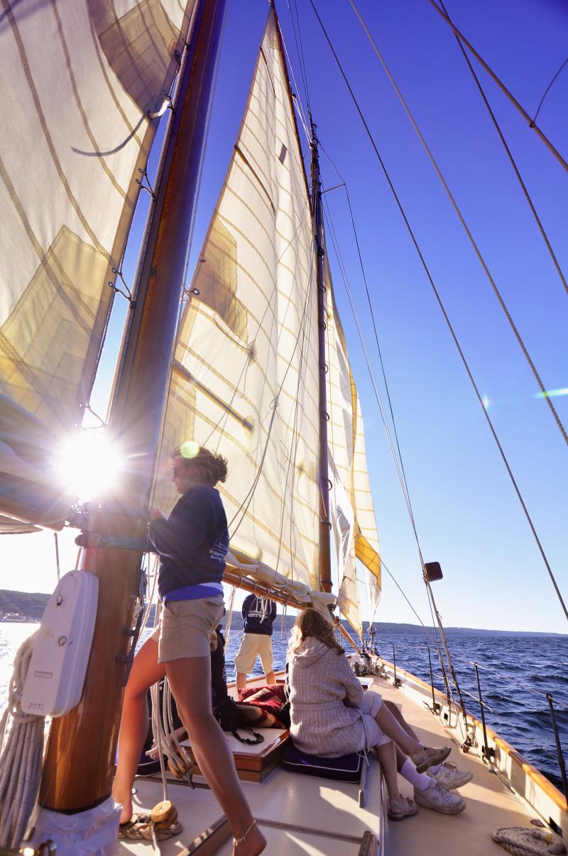 Schooner Excursions sailing