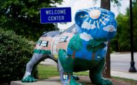Welcome Center Bulldog