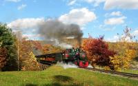 Tweetsie Engine No. 12 in the Fall