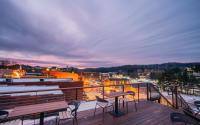 View from Horton Hotel Rooftop Bar | Boone, NC