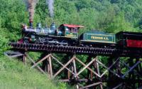 The Tweetsie Train on the Trestle | Boone, NC