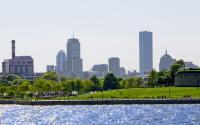 Boston Skyline from Castle Island 4061May 25, 2008-3