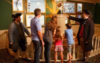 Boston Tea Party Ships & Museum - Robinson Tea Chest with Visitors