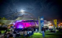Sprint Pavilion at Night