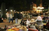Downtown Mall Night Shopping