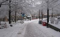 Downtown Mall in the Snow