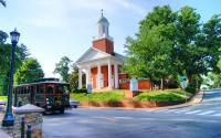 Main Street In Front of the Rotunda at UVA