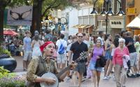 Downtown Mall Singer