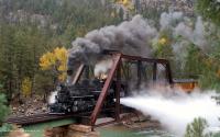 Durango Train Near Needleton, Durango, CO